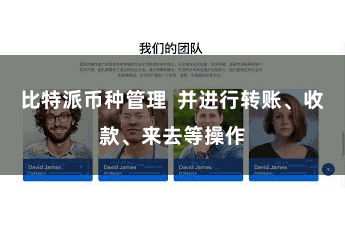 比特派币种管理 并进行转账、收款、来去等操作