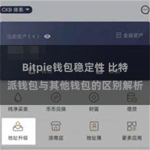 Bitpie钱包稳定性 比特派钱包与其他钱包的区别解析