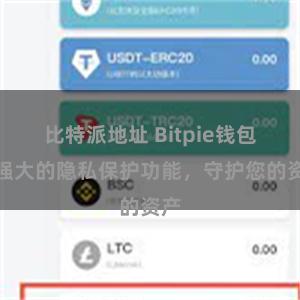 比特派地址 Bitpie钱包：强大的隐私保护功能，守护您的资产