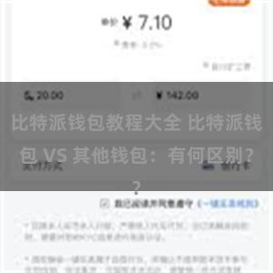 比特派钱包教程大全 比特派钱包 VS 其他钱包：有何区别？