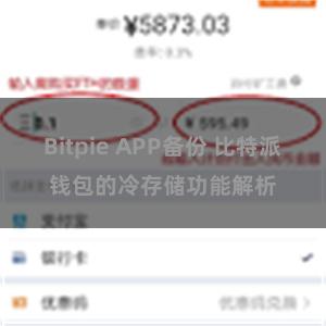 Bitpie APP备份 比特派钱包的冷存储功能解析