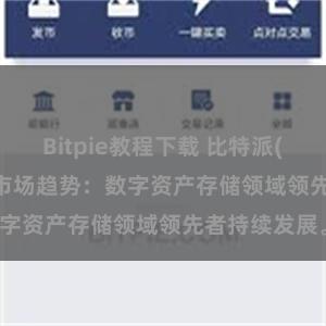 Bitpie教程下载 比特派(Bitpie)钱包市场趋势：数字资产存储领域领先者持续发展。