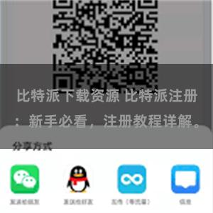 比特派下载资源 比特派注册：新手必看，注册教程详解。